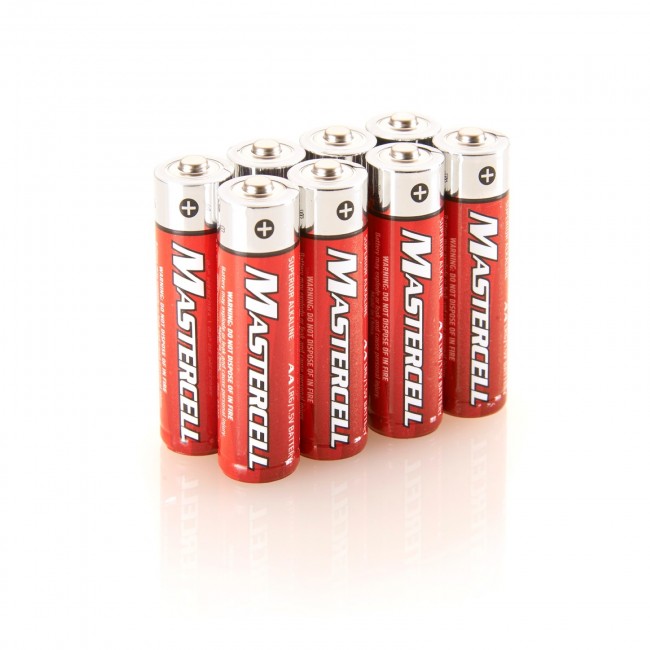 Mastercell AA Alkaline (8 Pack)