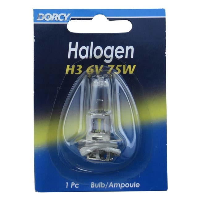 41-1682 H3 6 Volt 75 Watt Halogen Bulb