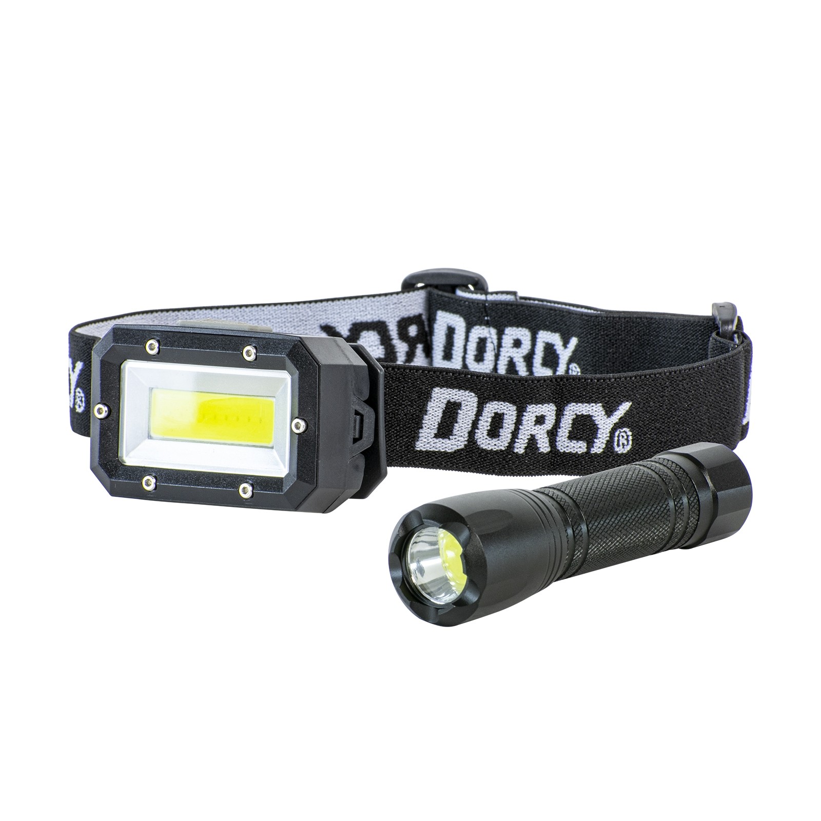 Dorcy Headlamp and Flashlight Combo