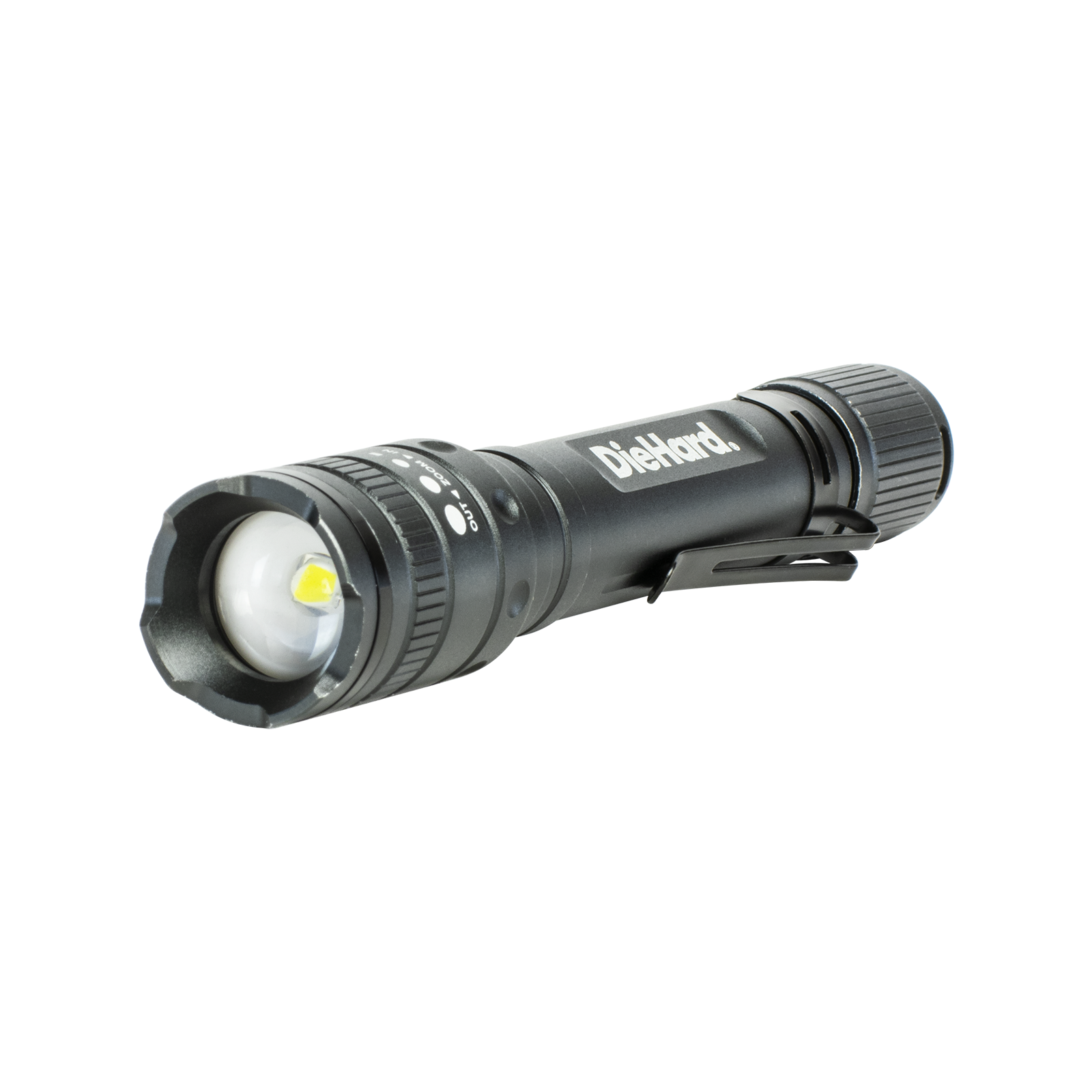 DieHard 270 Lumen 2AA Aluminum Twist Focus Flashlight